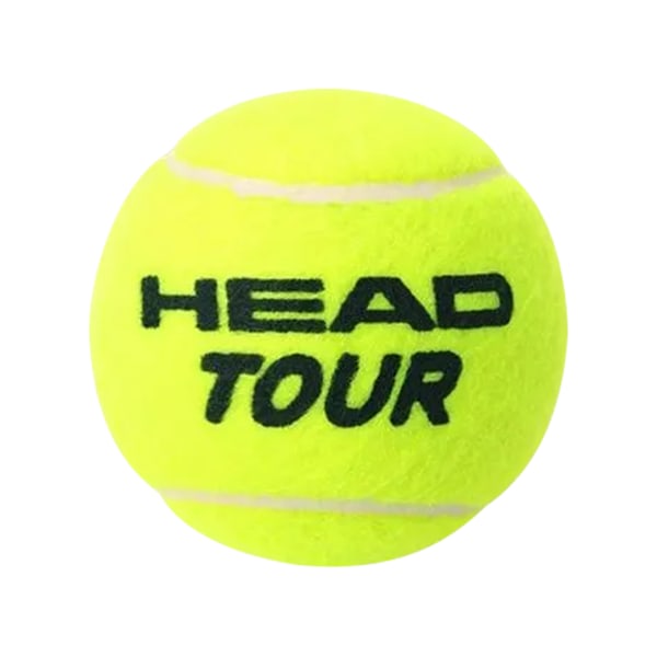 Head Tour Tennisbollar (3-pack) One Size Grön Green One Size