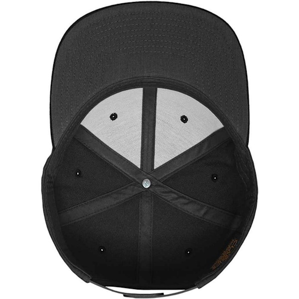 Flexfit Classic Snapback keps för män, One Size, mörkgrå/mörkgrå Dark Grey/Dark Grey One Size