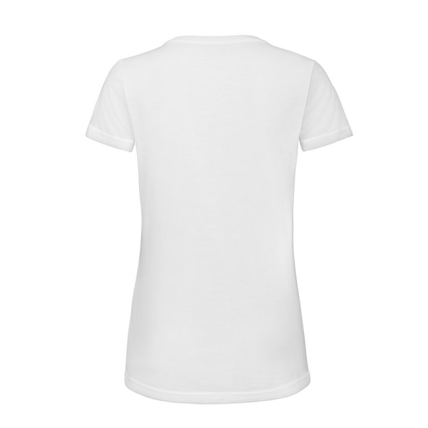 B&C Dam/Kvinnors Sublimering T-Shirt 10 UK Vit White 10 UK