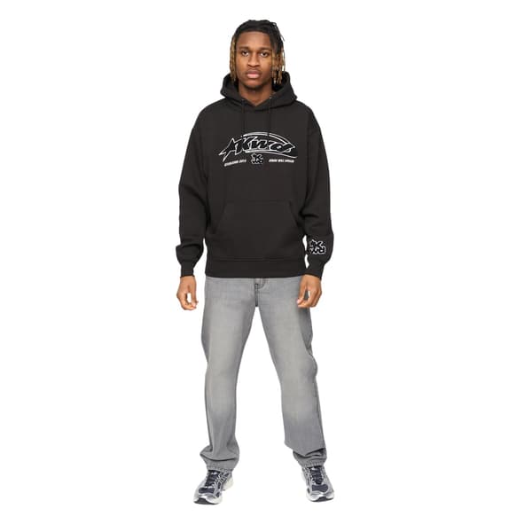 Kings Will Dream Herr Dashed Hoodie S Svart Black S