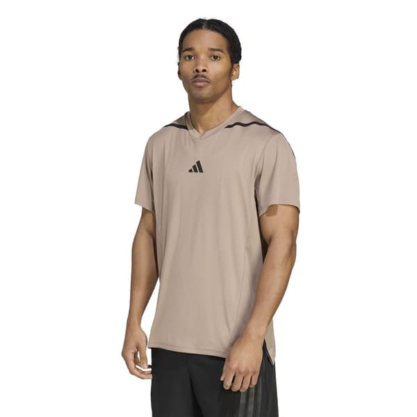Adidas Herr Designed 4 Training T-Shirt S Brun Brown S