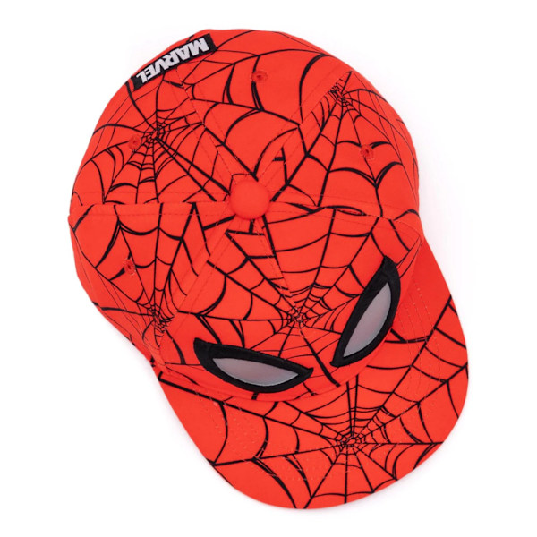 Spider-Man Boys Superhero Snapback Cap One Size Röd/Svart Red/Black One Size