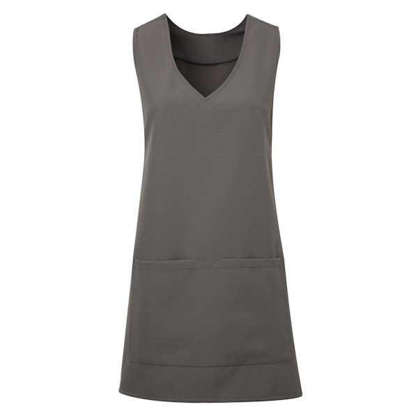 Premier Unisex Wrap-Around Tunika S/M Mörkgrå Dark Grey S/M