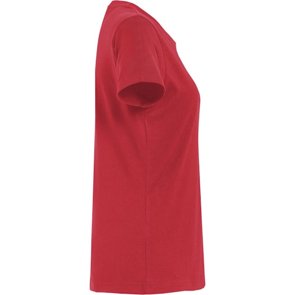 Clique Dam/Dam T-shirt Enfärgad XXL Röd Red XXL