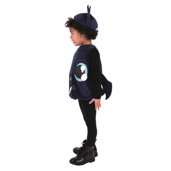 Smiffys Småbarnsfladdermusdräkt 1-2 år Svart Black 1-2 Years