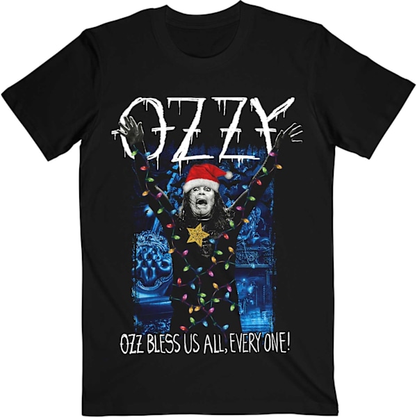 Ozzy Osbourne Unisex Vuxen Arms Out Holiday T-Shirt M Svart Black M