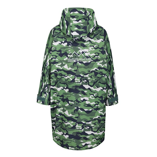 Regatta Barn/Barn Kamouflage Vattentät Ombytesrock 5-9 Cactus Green/Pink Potion 5-9 Years