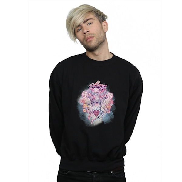 Harry Potter Mens Always Doe Sweatshirt S Svart Black S
