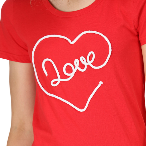 Regatta Dam/Kvinnor Filandra VII Love T-Shirt 12 UK Miami Röd Miami Red 12 UK