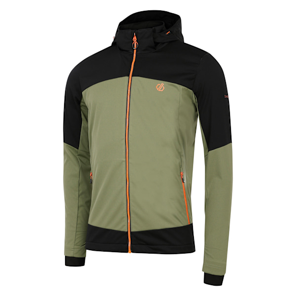 Dare 2B Mountaineer Softshelljacka för män L Olivine Green/Blac Olivine Green/Black L