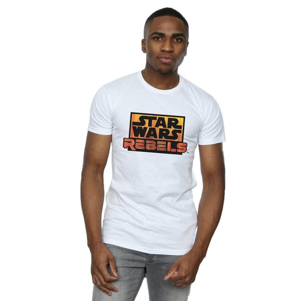 Star Wars Herr Rebels Logo T-Shirt M Vit White M