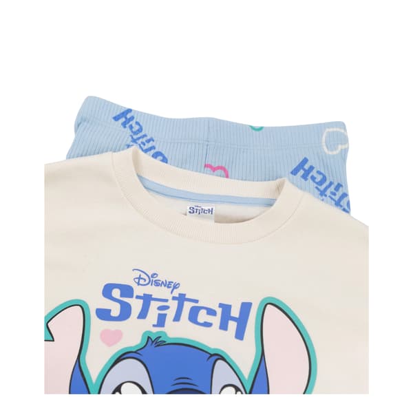 Lilo & Stitch Flickor Angel Tröja & Joggingbyxor Set 3-4 Multicoloured 3-4 Years