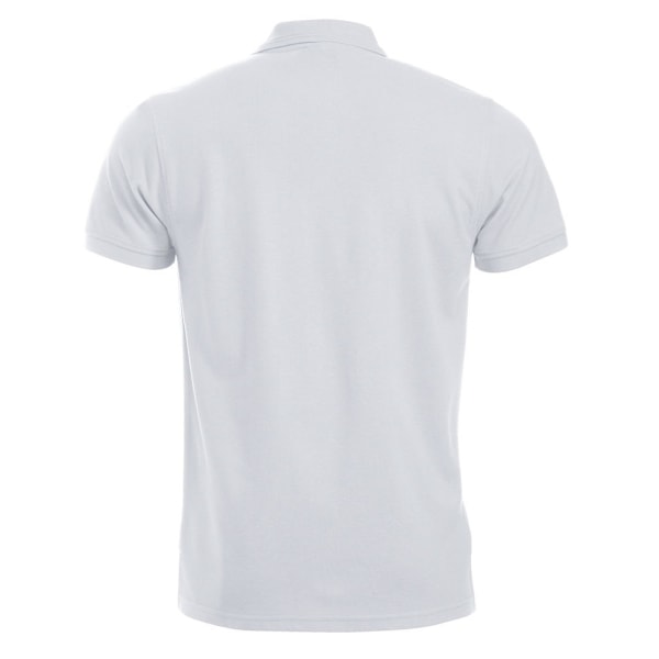 Clique Manhattan Pikétröja för Män L Vit White L