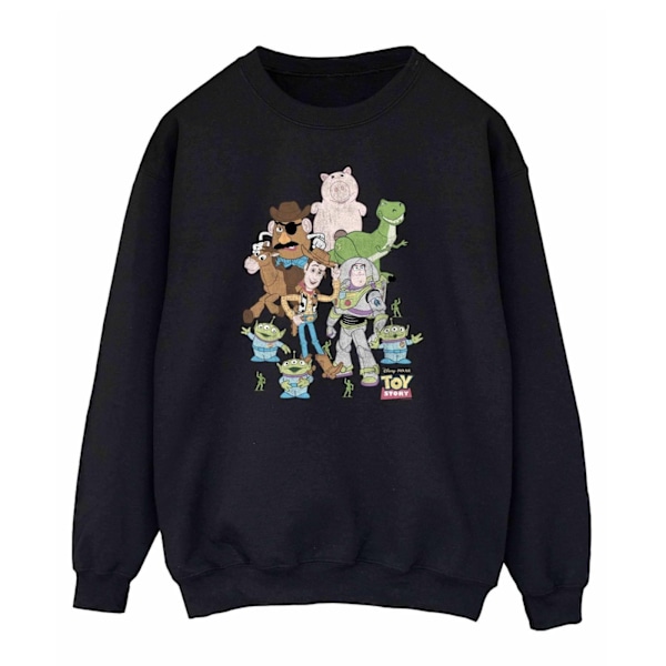 Toy Story Damtröja för kvinnor/damer, grupp, M, svart Black M