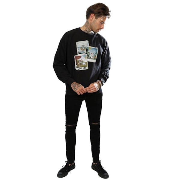 Frozen Herr Olaf Polaroid Sweatshirt M Svart Black M