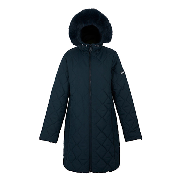 Regatta Fritha III Isolerade Parka för Kvinnor/Dam Storlek 16 UK Marinblå Navy 16 UK