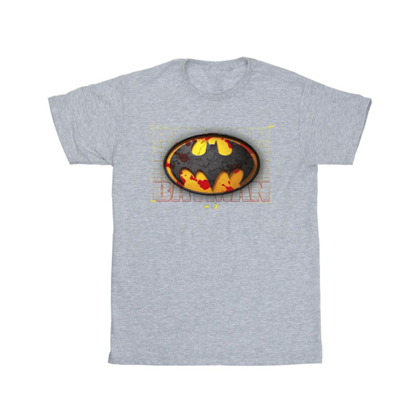DC Comics herr The Flash Batman röd stänk T-shirt L Sports G Sports Grey L