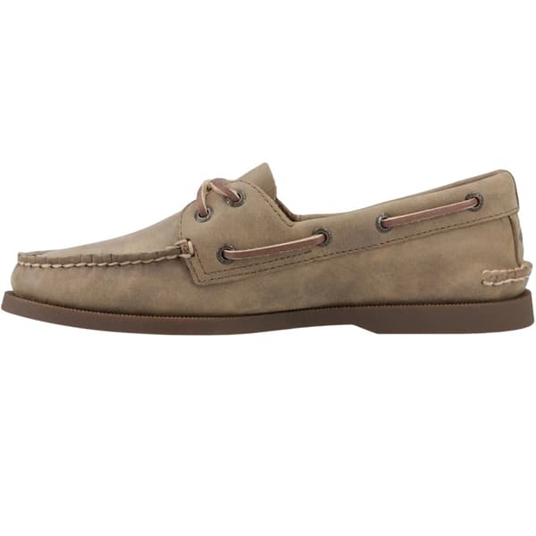 Sperry Herr Autentiska Båtskor i Läder med 2 Öljetter 7.5 UK Tan Tan 7.5 UK