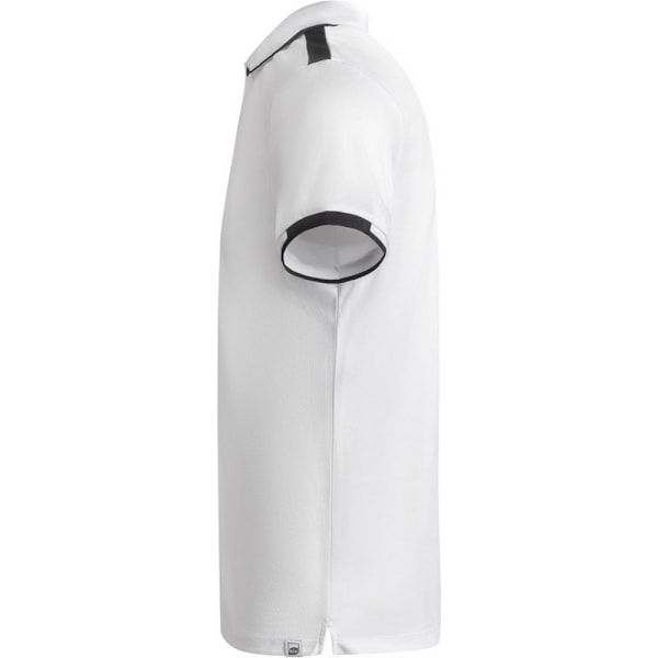 Roly Barn/Kids Tamil Kortärmad Poloskjorta 12 År Vit White/Solid Black 12 Years