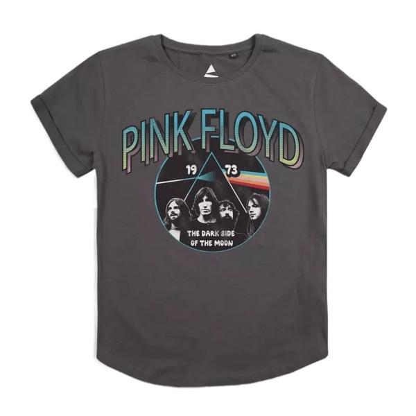 Pink Floyd Dam/Dam Gradient Side Of The Moon T-shirt S Da Dark Charcoal S