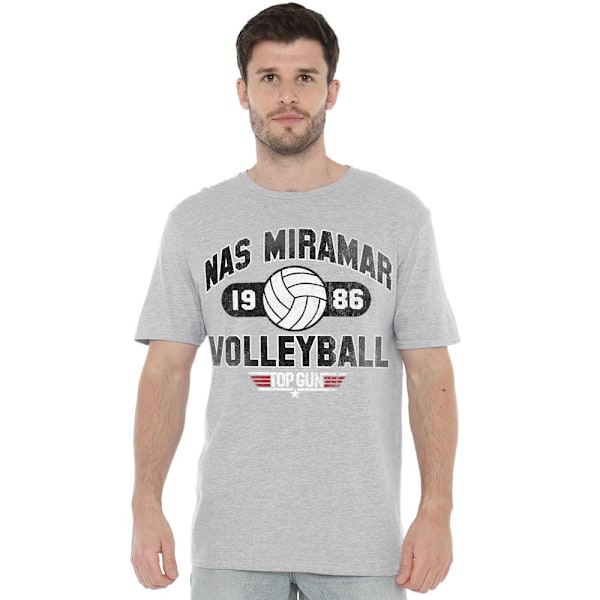 Top Gun Herr Nas Miramar Volleyboll T-Shirt S Sport Heather Sport Heather S