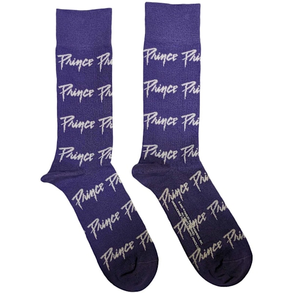 Prince Unisex Vuxen Repeat Logo Sockor 7 UK-11 UK Lila Purple 7 UK-11 UK