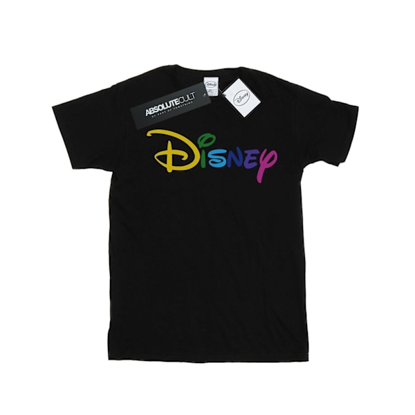 Disney Boys Colour Logo T-Shirt 9-11 år Svart Black 9-11 Years