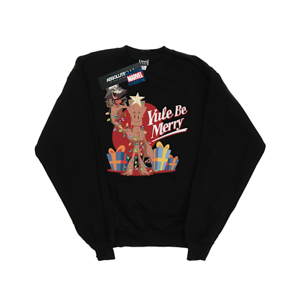 Marvel Yule Be Merry Sweatshirt 3XL Svart Black 3XL