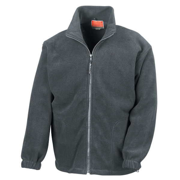 Result Unisex Vuxen Polartherm Fleece Jacka L Oxford Grå Oxford Grey L