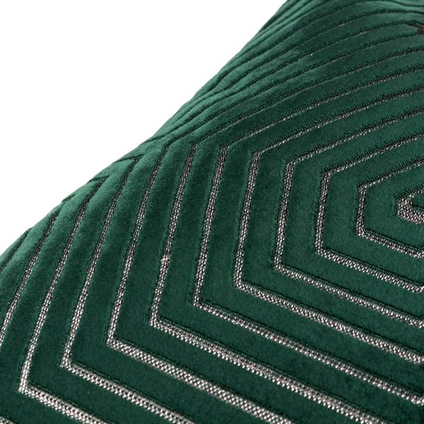 Paoletti Evoke Cut Kuddfodral 45cm x 45cm Smaragd Emerald 45cm x 45cm