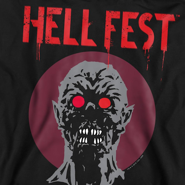 Hell Fest Unisex Vuxen Logotyp Sweatshirt M Svart Black M
