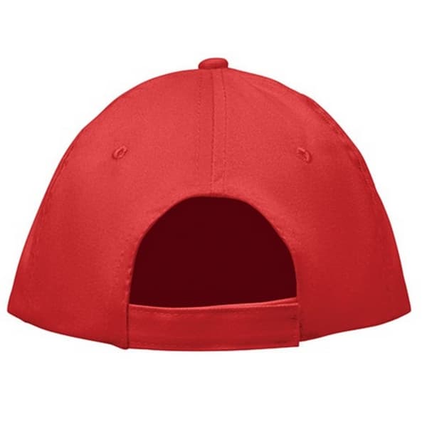 MidOcean Sunny 5-panels keps One Size Röd Red One Size