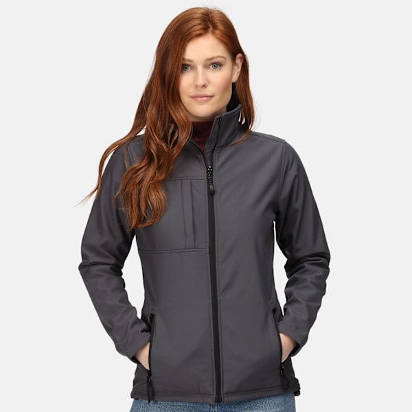 Regatta Dam/Dam Octagon II Vattentät Mjuk Skaljacka 1 Seal Grey/Black 16