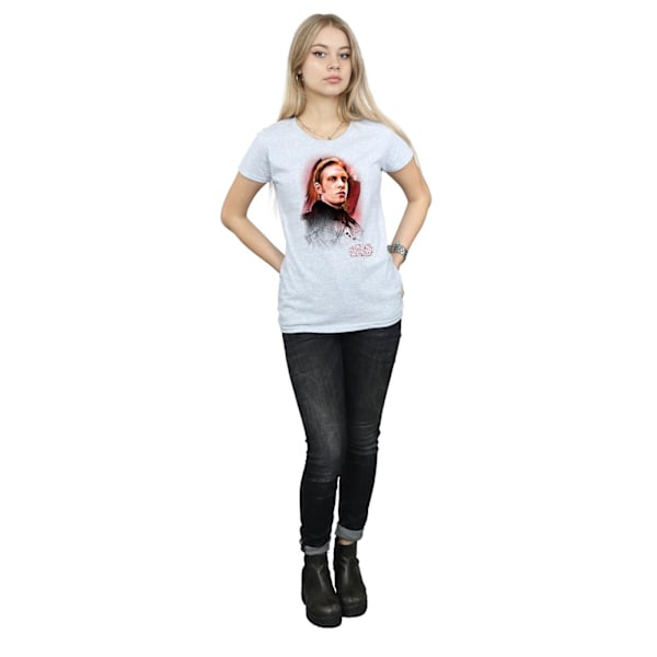 Star Wars Dam/Damer The Last Jedi General Hux Borstad Bomull T-shirt Sports Grey M