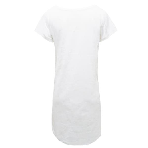 Mantis Dam/Damer Lös Passform T-Shirt Klänning S Vit White S
