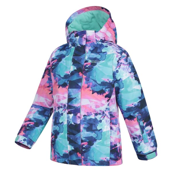 Mountain Warehouse Barn/Kids Tryckt Skidjacka Set 2-3 År Dark Purple 2-3 Years