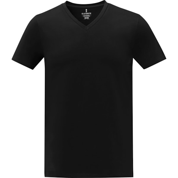 Elevate Mens Somoto T-Shirt XXL Solid Black Solid Black XXL