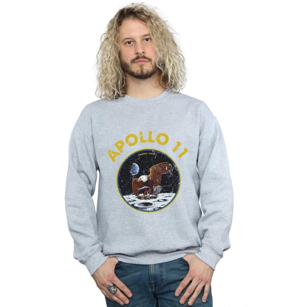 NASA Herr Klassisk Apollo 11 Sweatshirt XXL Svart Black XXL