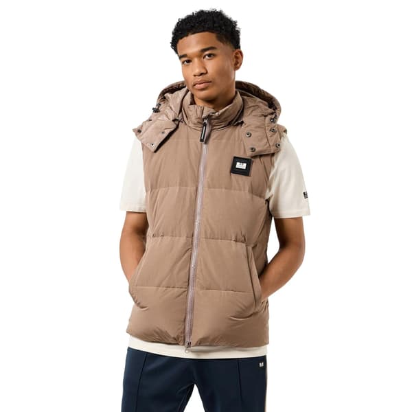 Weekend Offender Gordini Dunväst för män M Brun Brown M