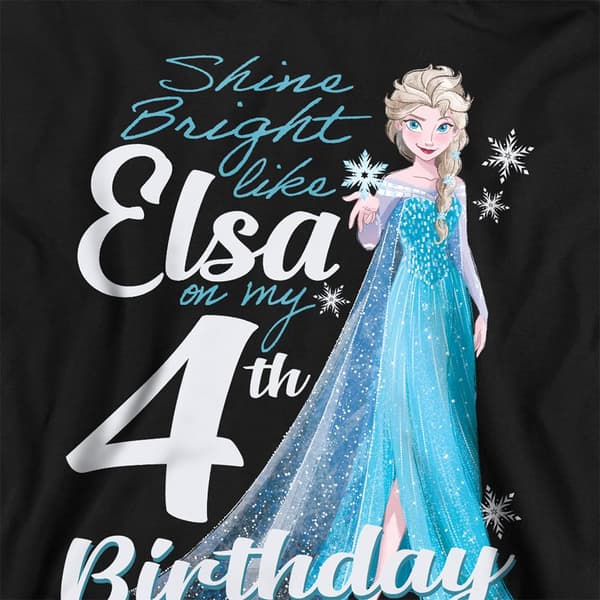 Frost Barn/Barn Ljus Som Elsa Heather 4-årsdag Tröja Athletic Heather 9-11 Years