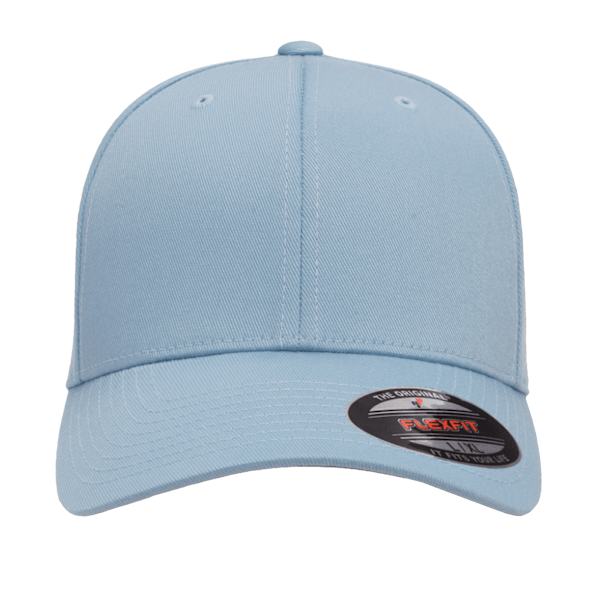 Yupoong Flexfit Fitted Baseball Cap LXL Carolina Blue för män Carolina Blue LXL