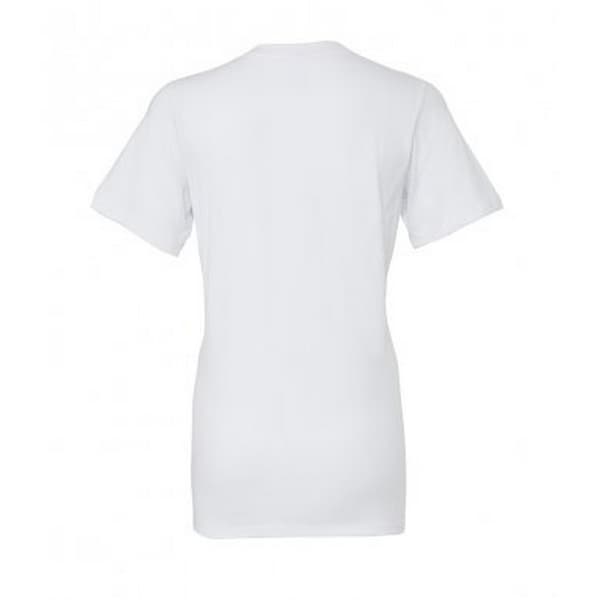Bella + Canvas Dam/Damer Ledig Jersey T-shirt S Vit White S
