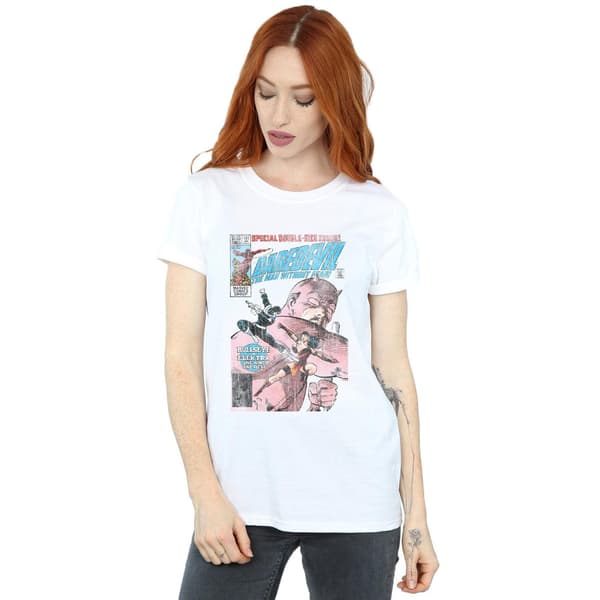 Marvel Dam/Dam Daredevil Distressed Bullseye Vs Elektra C Black 3XL
