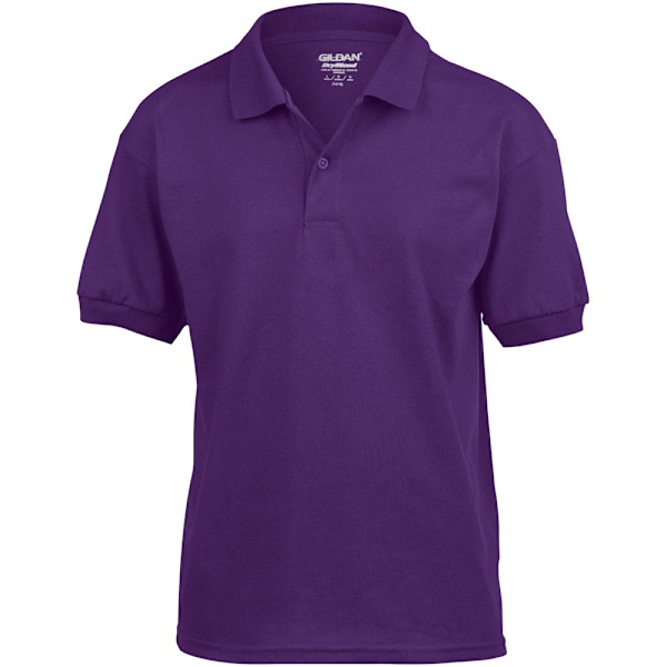 Gildan DryBlend Unisex Jersey Poloskjorta för barn S Lila Purple S