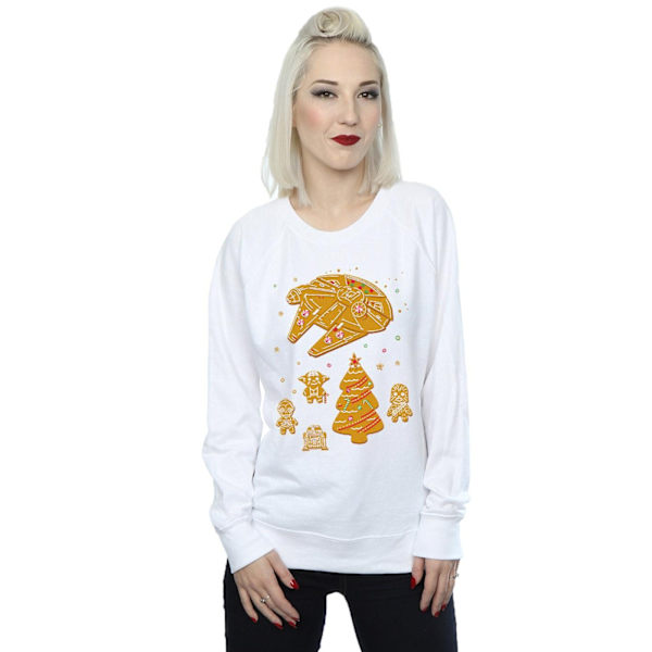 Star Wars Dam/Damer Gingerbread Rebels Sweatshirt L Vit White L