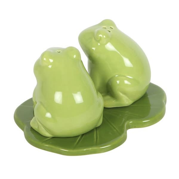 Something Different Luna Groda Salt- och Pepparströare En Storlek Green One Size