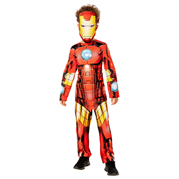 Iron Man Boys Green Collection Kostym 3-4 År Röd/Guld Red/Gold 3-4 Years