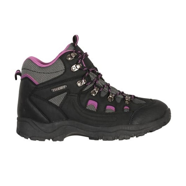 Mountain Warehouse Dam/Damer Adventurer Vattentäta Vandringskängor Dark Purple 8 UK