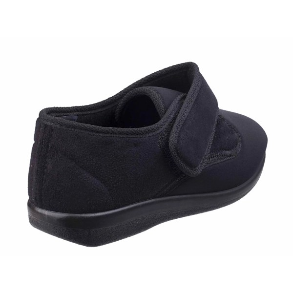 Great British Slippers Frenchay Dam Classic Tofflor 43 EUR Black 43 EUR