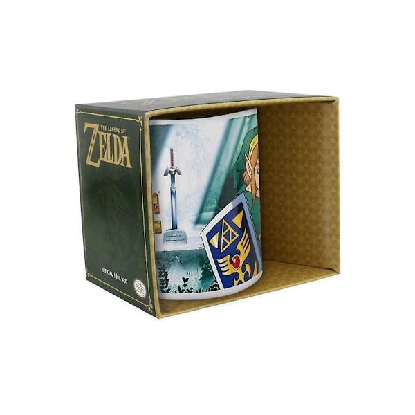 The Legend Of Zelda The Lost Woods Mug En Storlek Grön/Vit/Gul Green/White/Yellow One Size